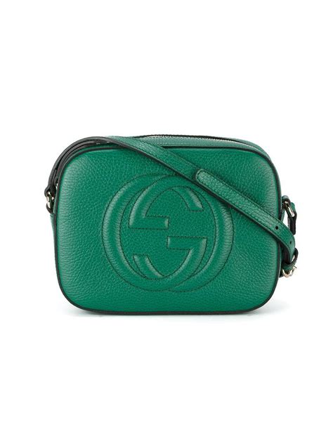 gucci sling bag green|crossbody original gucci bag.